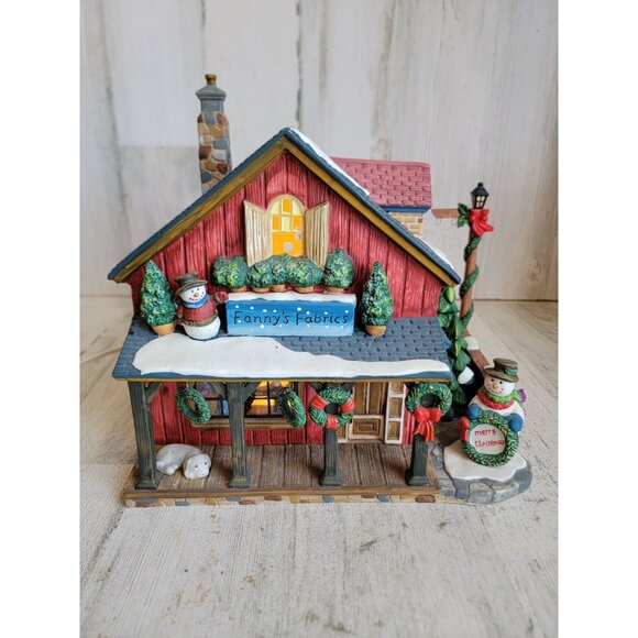 Heartland Fanny's fabrics vintage village accessory Xmas Joanne - Picture 1 of 12